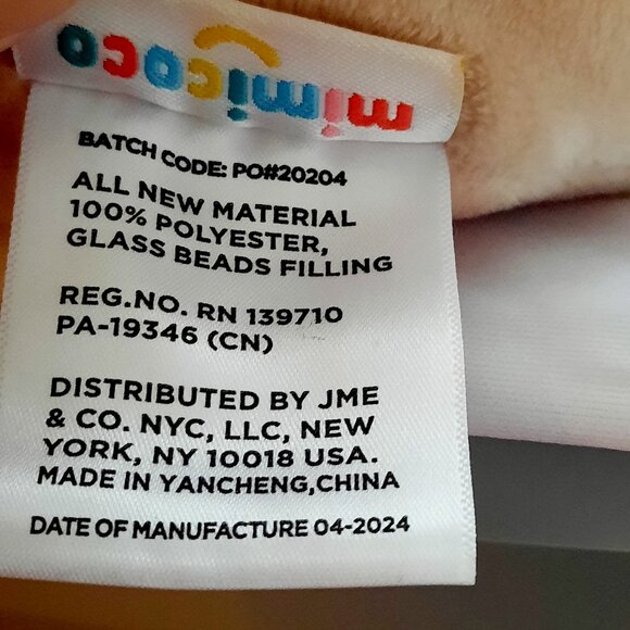 MImicoco Boba Teashop Weighted Snug Bud. Soothbes , Calmes and Comfort - Picture 9 of 9